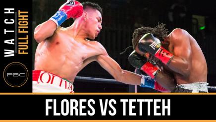 Flores vs Tetteh full fight: November 10, 2015