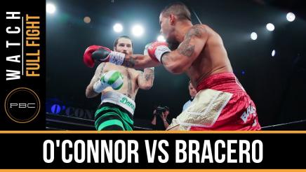 OConnor vs Bracero full fight: October 10, 2015