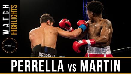 Perrella vs Martin Highlights: December 8, 2017