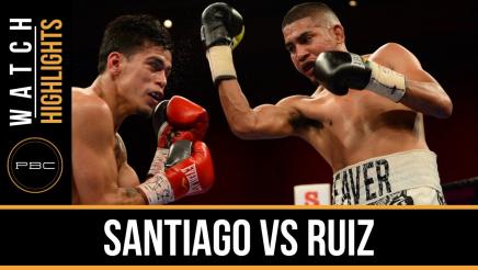 Santiago vs Ruiz highlights: February 16, 2016