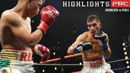 Batyr Akhmedov delivers a RD1 bodyshot KO against Rey Perez | Akhmedov vs Perez