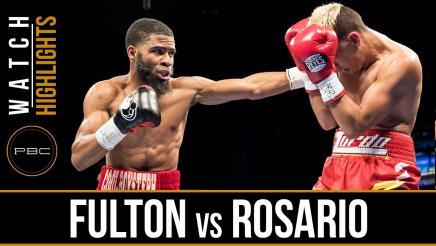 Fulton vs Rosario HIGHLIGHTS: April 4, 2017