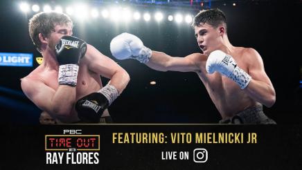 Vito Mielnicki Jr. is eager to fight on the big stage