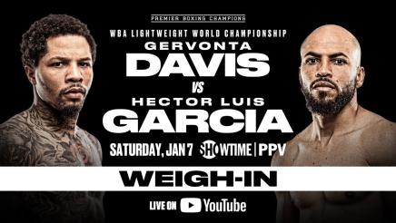 OFFICIAL WEIGH-IN | #DavisGarcia