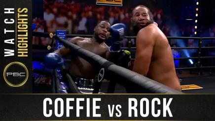 Coffie vs Rock - Watch Fight Highlights | January 30, 2021