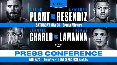 Plant vs Resendiz & Charlo vs LaManna LOS ANGELES PRESS CONFERENCE