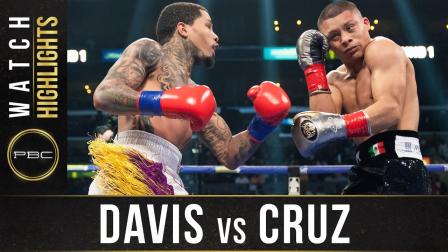 Watch Fight Highlights  - Davis vs Cruz | December 5, 2021