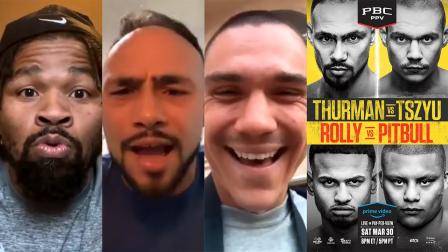 Tim Tszyu Crashes Keith Thurman's Instagram Live and Things Get HEATED | FULL REPLAY