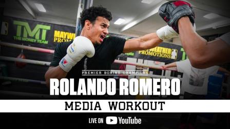 Rolando Romero Media Workout | #DavisRomero
