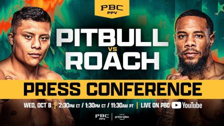 Pitbull vs. Roach KICKOFF PRESS CONFERENCE LIVE STREAM