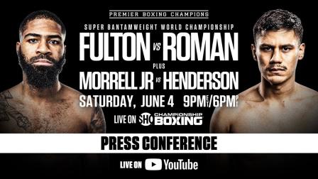 FINAL PRESS CONFERENCE: Stephen Fulton Jr. vs Danny Roman | #FultonRoman