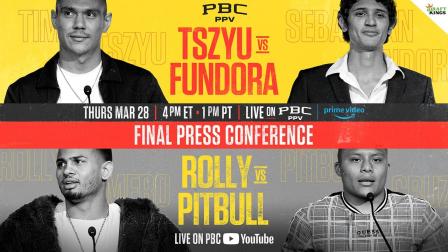 Final Press Conference | #TszyuFundora & #RollyPitbull