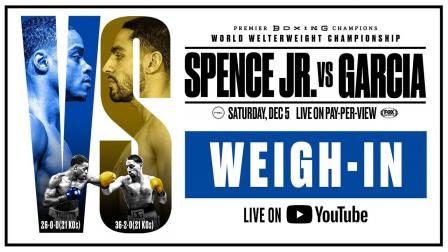 Spence vs Garcia Weigh In