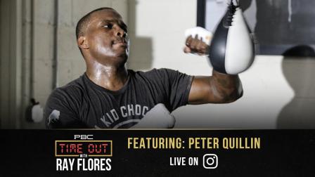 Peter Quillin joins PBC's Time Out with Ray Flores