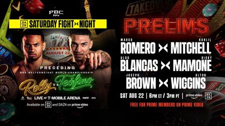 Rolly vs. Teofimo PRELIMS LIVESTREAM