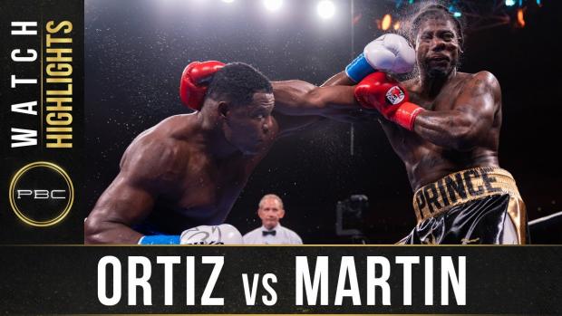 Ortiz vs Martin - Watch Fight Highlights | January 1, 2022