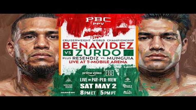Embedded thumbnail for Benavidez vs. Zurdo FIGHT PREVIEW: May 2, 2026 | LIVE on PPV