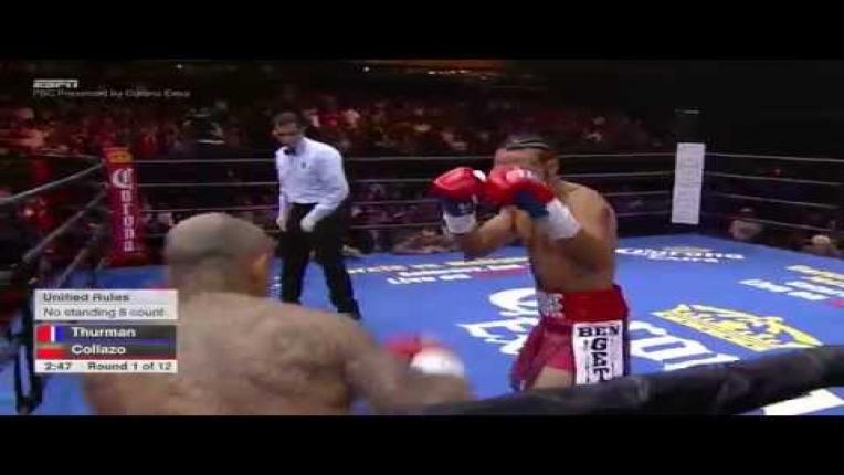 Embedded thumbnail for Thurman vs Collazo full fight: July 11, 2015