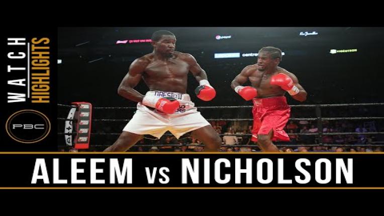 Embedded thumbnail for Aleem vs Nicholson highlights: July 29, 2016