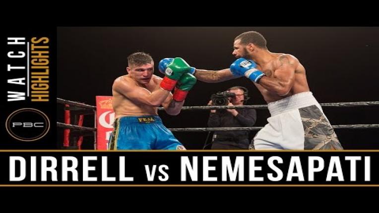 Embedded thumbnail for Dirrell vs Nemesapati highlights: January 13, 2017