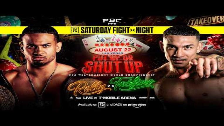 Embedded thumbnail for Rolly vs. Teofimo FIGHT PREVIEW: August 22, 2026 | LIVE on PBC PPV