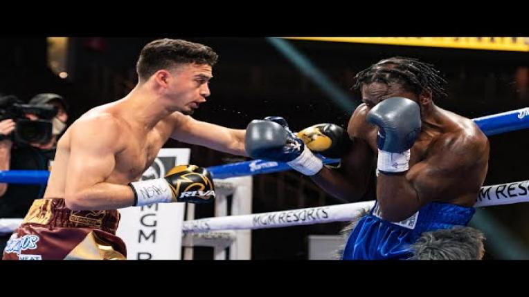 Embedded thumbnail for Jose Valenzuela defeats Donte Strayhorn | Pacquiao vs Ugas Undercard