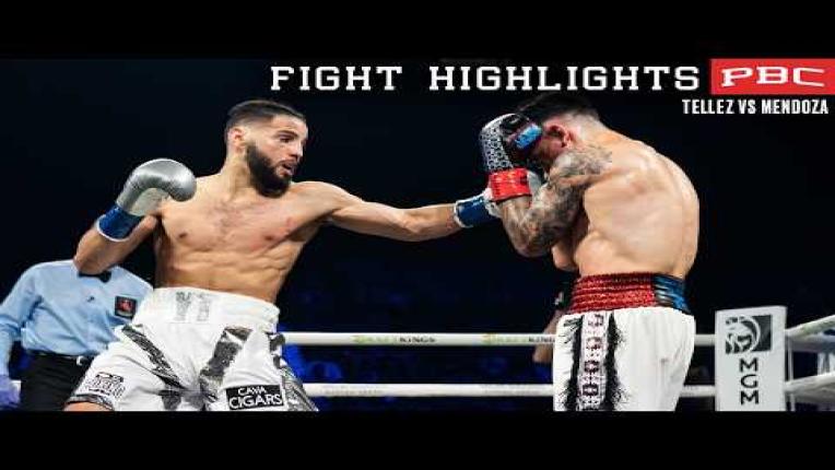 Embedded thumbnail for PBC FIGHT HIGHLIGHTS: Tellez vs Mendoza | March 28