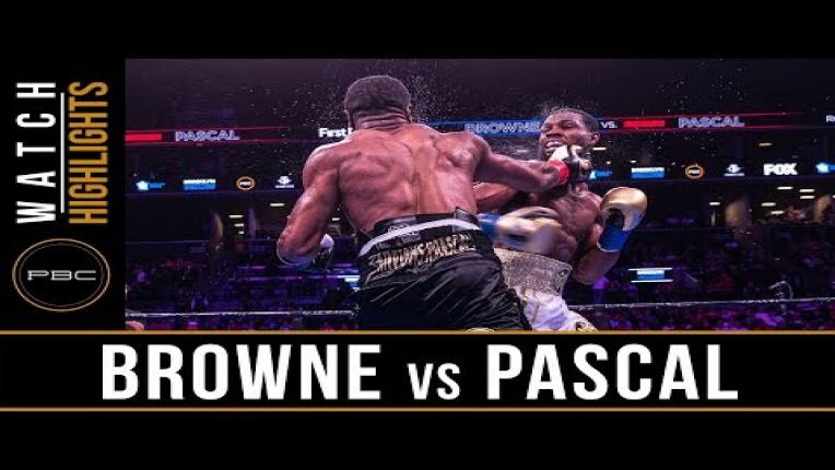Embedded thumbnail for Browne vs Pascal - Fight Highlights | August 3, 2019