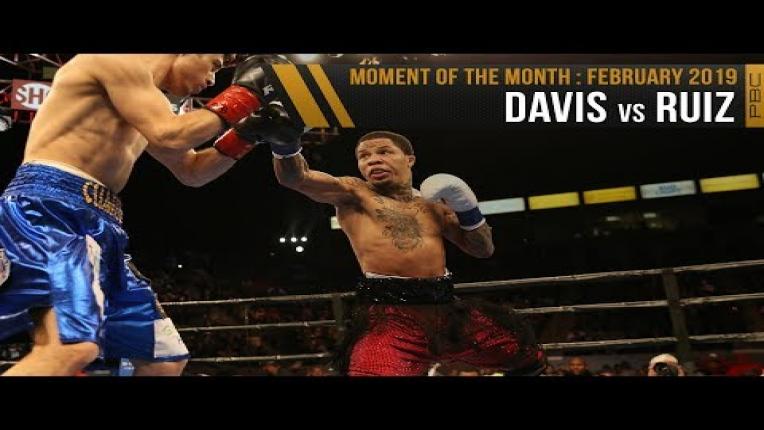 Embedded thumbnail for February 2019 Moment of the Month: Davis vs Ruiz