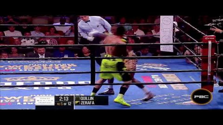 Embedded thumbnail for Quillin vs Zerafa highlights: September 12, 2015 