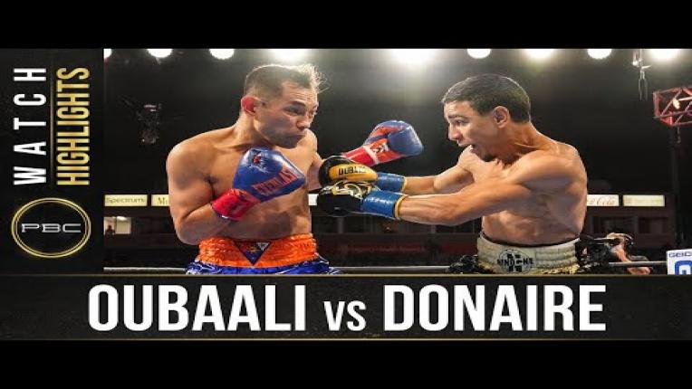 Embedded thumbnail for Oubaali vs Donaire - Watch Fight Highlights | May 29, 2021