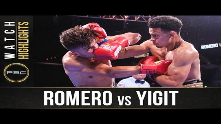 Embedded thumbnail for Romero vs Yigit — Watch Fight Highlights | July 17, 2021