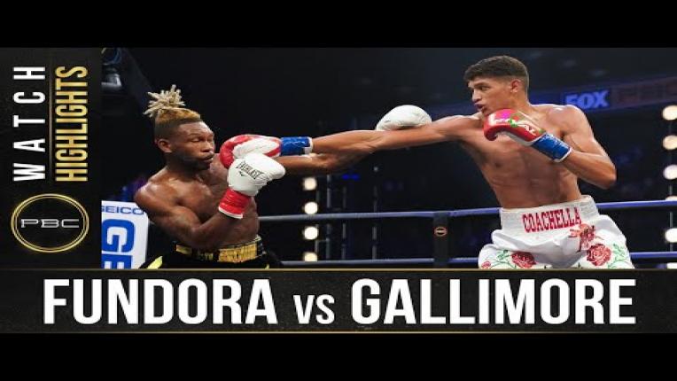 Embedded thumbnail for Fundora vs Gallimore - Watch Fight Highlights | August 22, 2020