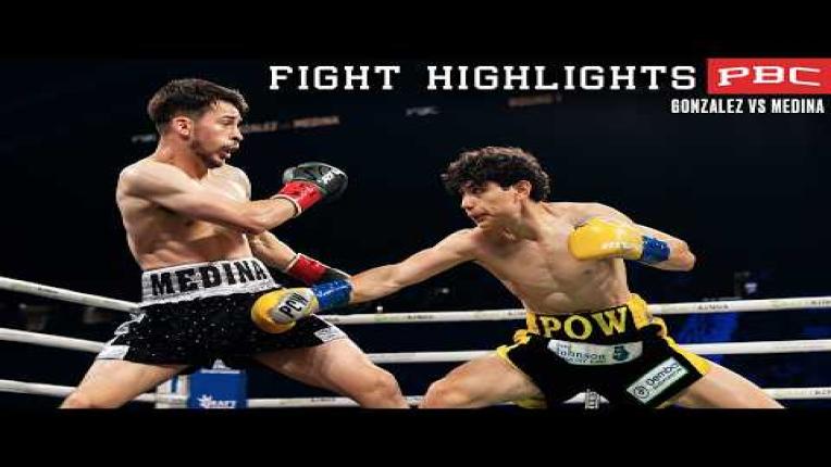 Embedded thumbnail for PBC FIGHT HIGHLIGHTS: Gonzalez vs Medina | March 28, 2026