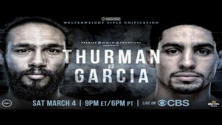 Embedded thumbnail for Thurman vs Garcia Full Fight: March 4, 2017 - PBC on Showtime