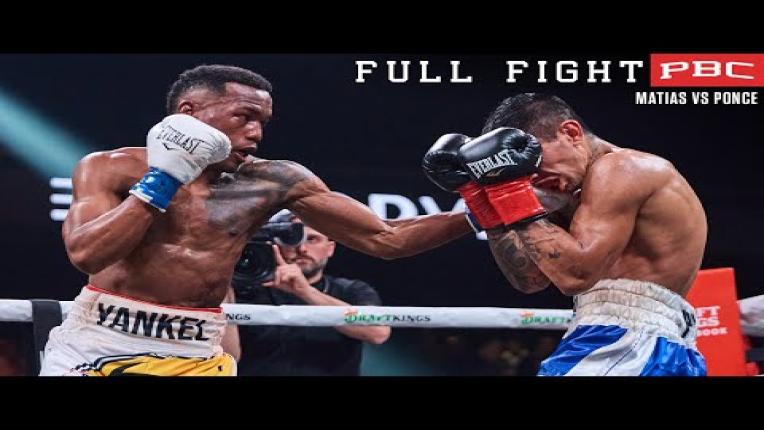 Embedded thumbnail for Matias vs Ponce FULL FIGHT: February 25, 2023 | PBC on Showtime