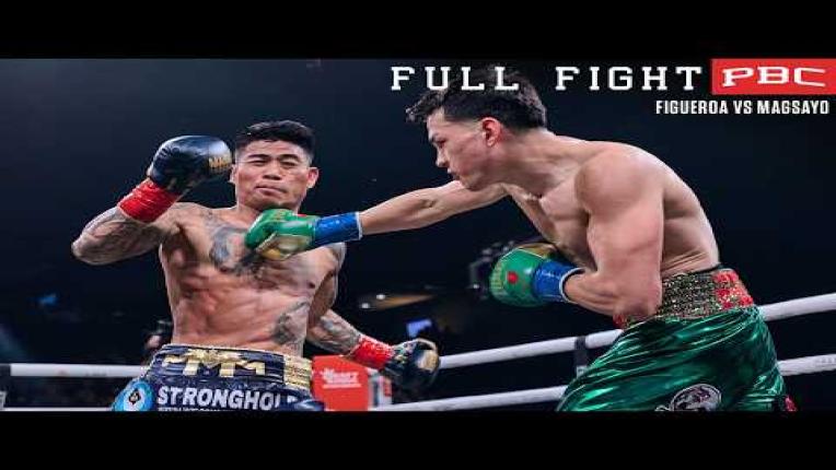 Embedded thumbnail for Figueroa vs Magsayo FULL FIGHT: March 4, 2023 | PBC on Showtime