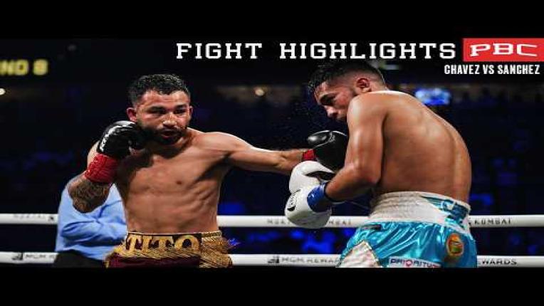 Embedded thumbnail for PBC FIGHT HIGHLIGHTS: Chavez vs Sanchez | May 2, 2026