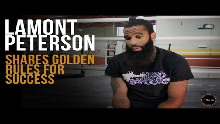 Embedded thumbnail for Lamont Peterson Talks Longevity &amp;amp; Success