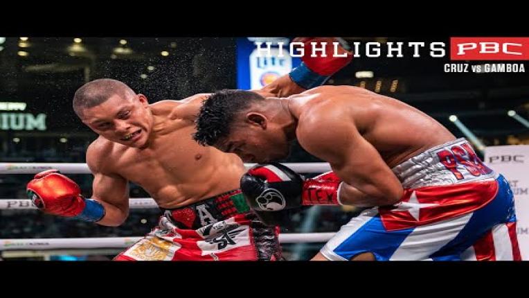 Embedded thumbnail for Cruz vs Gamboa - Watch Fight Highlights | April 16, 2022