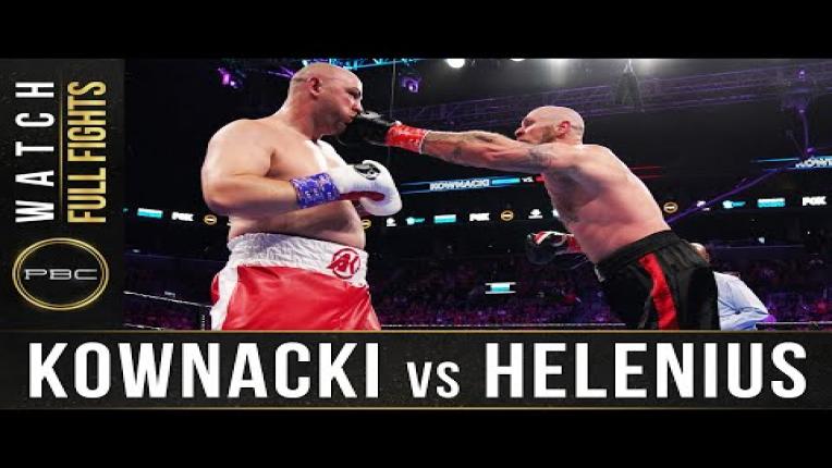 Embedded thumbnail for Kownacki vs Helenius - Watch Full Fight |  March 7, 2020
