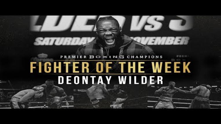 Embedded thumbnail for Fighter Of The Week: Deontay Wilder