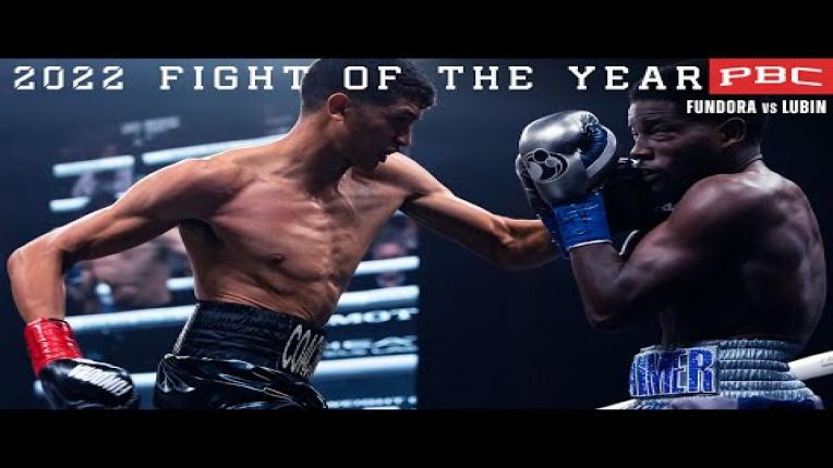 Embedded thumbnail for Uppercuts, knockdowns, and pure heart on display in 2022's Fight of the Year | Fundora vs Lubin