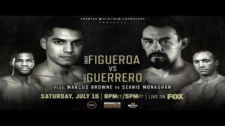 Embedded thumbnail for Figueroa vs Guerrero PREVIEW: PBC on FOX - July 15, 2017