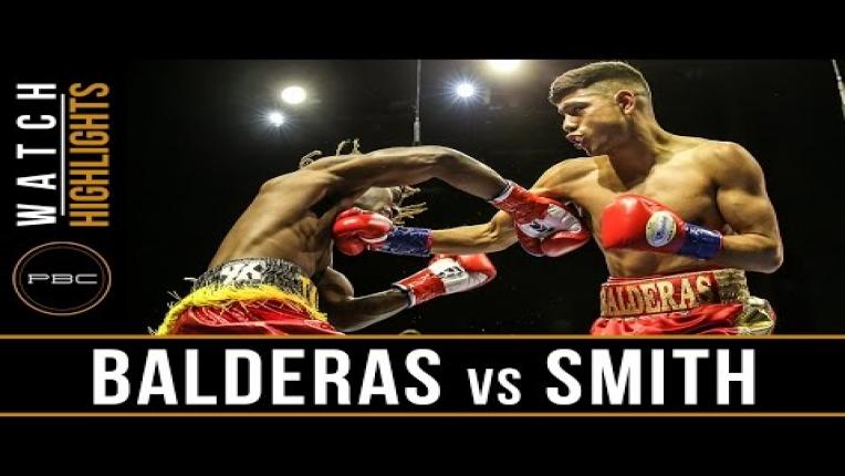 Embedded thumbnail for Balderas vs Smith Highlights: April 9, 2017 - PBC on FS1