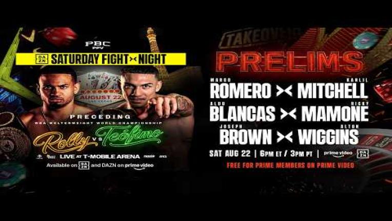 Embedded thumbnail for Rolly vs. Teofimo PRELIMS LIVESTREAM