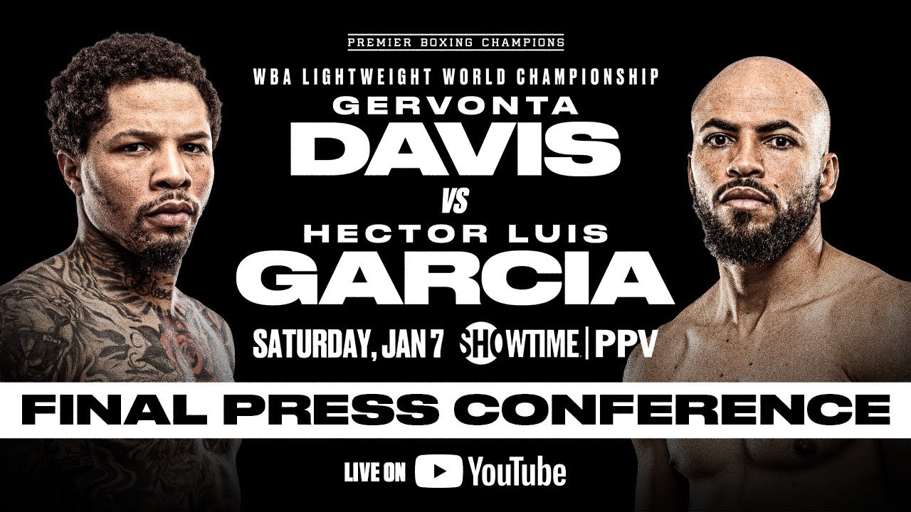 Watch Live FINAL PRESS CONFERENCE #DavisGarcia