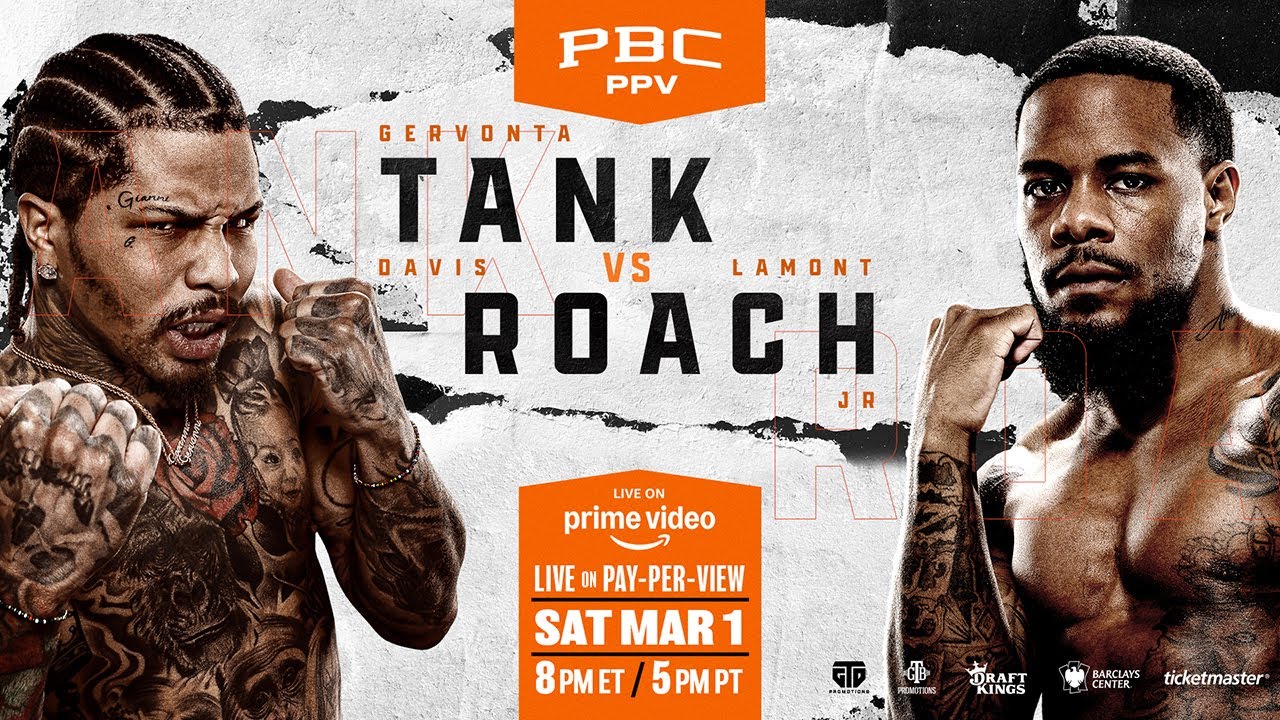 Gervonta Davis Ppv Fight Tonight Free Vs Roach Tank Davis Fight